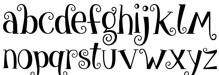 give me some sugar Font LOWERCASE
