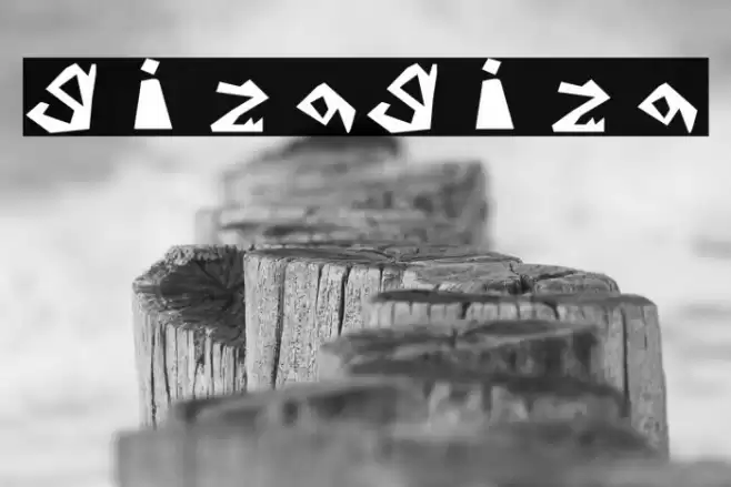 gizagiza Font examples