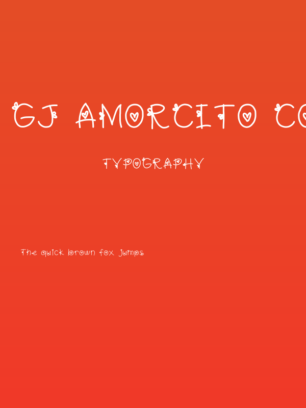 gj Amorcito corazón Poster