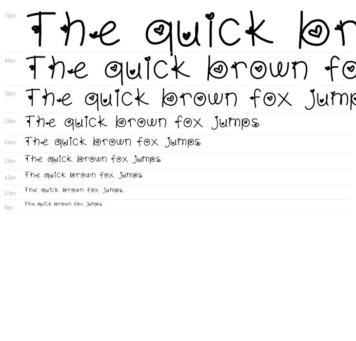 gj Amorcito corazón Waterfall