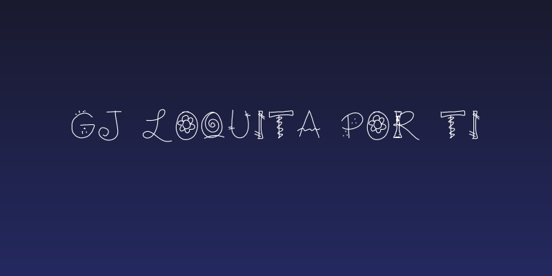 gj loquita por ti Social Header