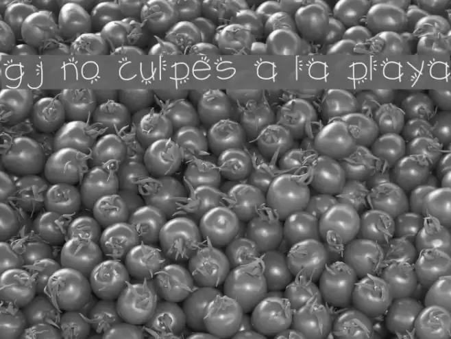 gj no culpes a la playa Font examples