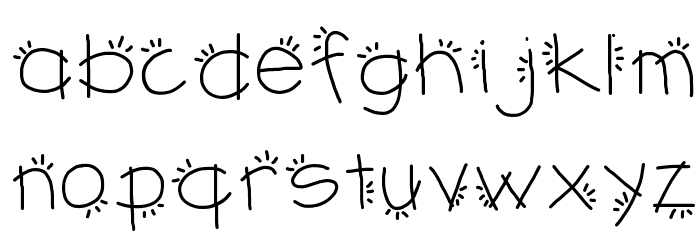 gj no culpes a la playa Font LOWERCASE