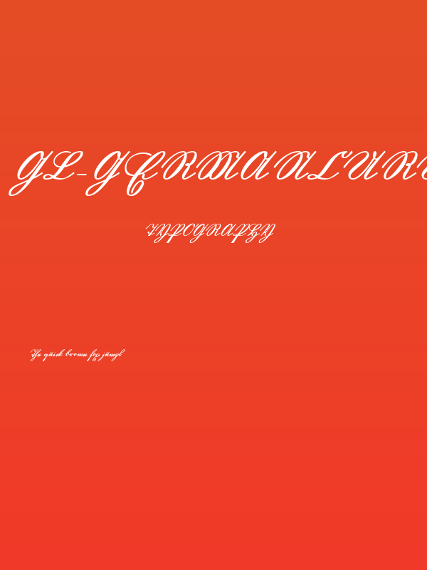 GL-GermanCurU1AY Regular Poster