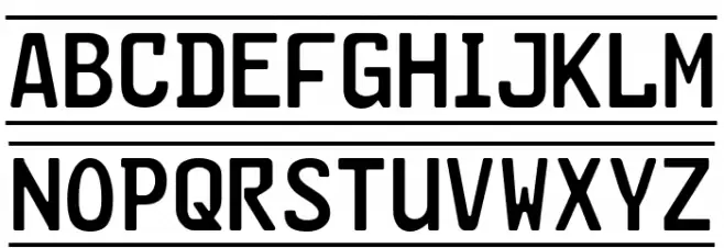 GL-Nummernschild-Mtl-Italic Fonte MAIÚSCULAS