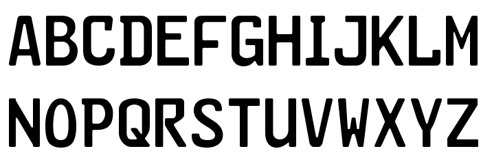 GL-Nummernschild-Mtl Font LOWERCASE