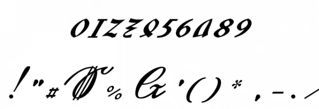 GL-Suetterlin Font OTHER CHARS