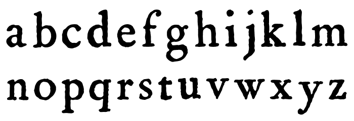 GL-Tsukiji-4go Font LOWERCASE
