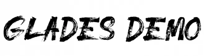 GLADES - DEMO  Frei Schriftart Herunterladen