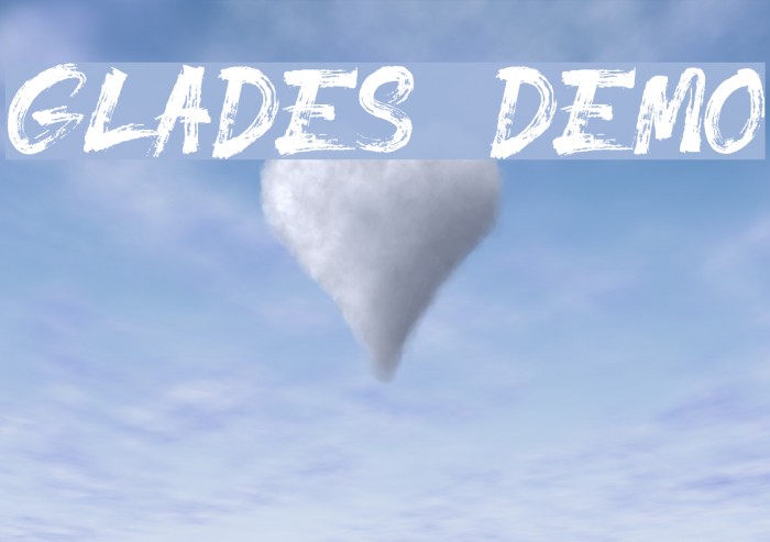GLADES - DEMO फ़ॉन्ट examples