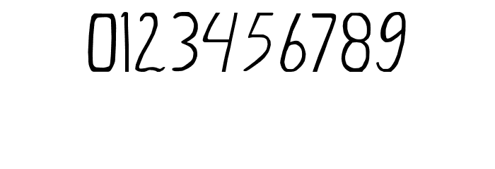 GLADETYPEFACE Font OTHER CHARS