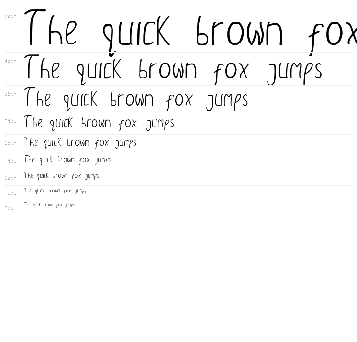 GLADETYPEFACE Waterfall