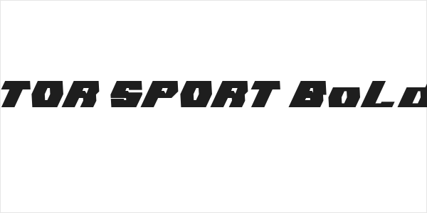 GLADIATOR SPORT Bold Italic Logo