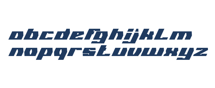 GLADIATOR SPORT Bold Italic Lowercase