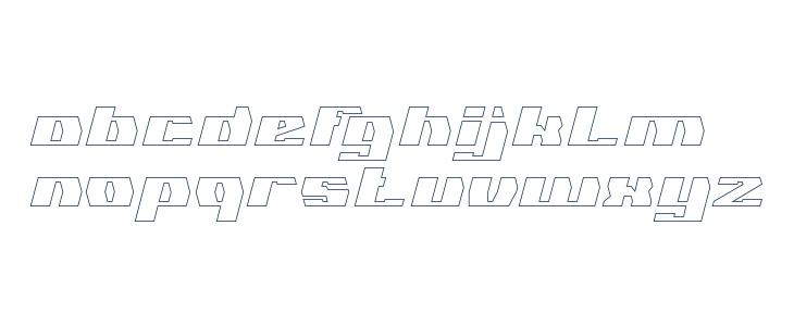 GLADIATOR SPORT-Hollow Lowercase