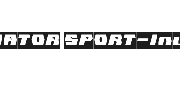 GLADIATOR SPORT-Inverse Logo