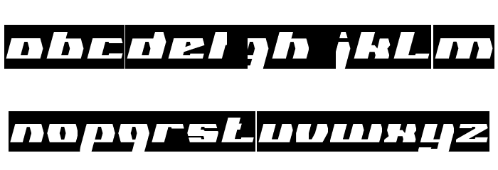 GLADIATOR SPORT-Inverse Font LOWERCASE