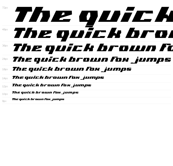 GLADIATOR SPORT Italic Waterfall