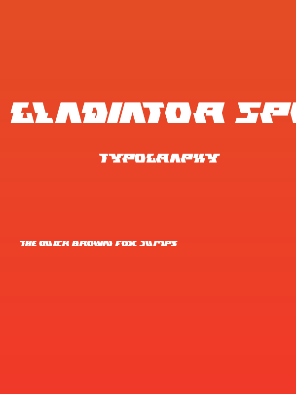 GLADIATOR sport Poster