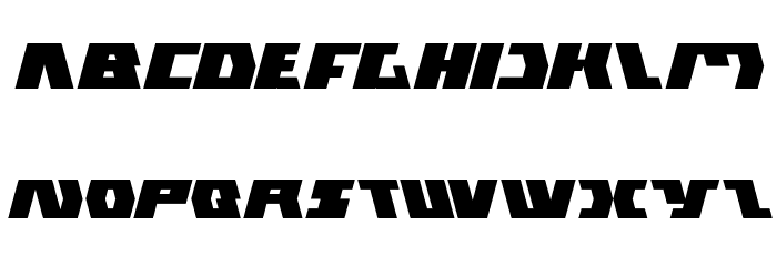 GLADIATOR sport Font LOWERCASE