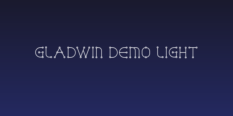 GLADWIN DEMO Light Social Header