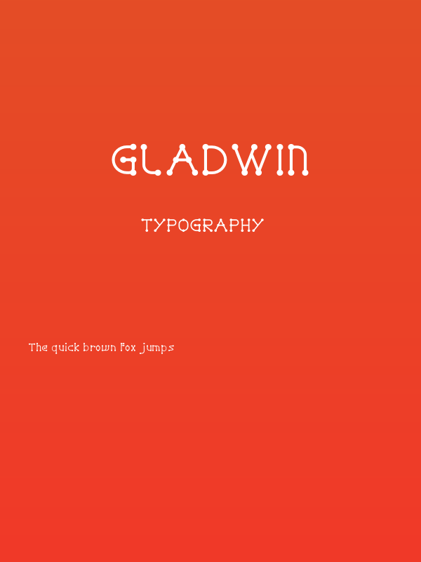 GLADWIN Poster
