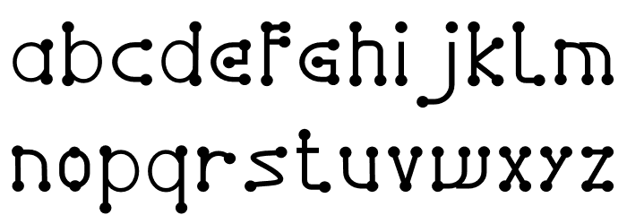 GLADWIN Font LOWERCASE