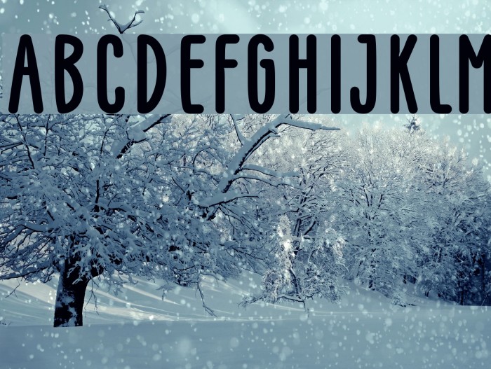GLARESOME Bold Font examples