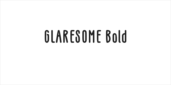 GLARESOME Bold Logo