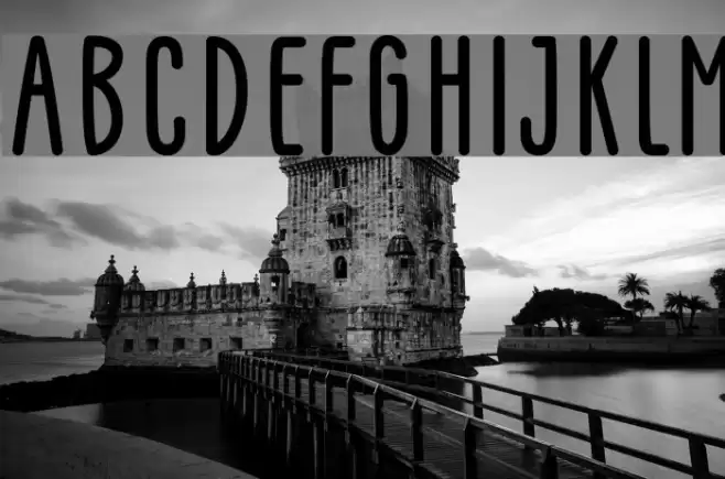 GLARESOME Font examples