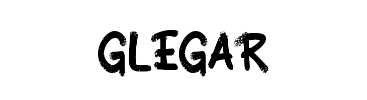 GLEGAR  font caratteri gratis