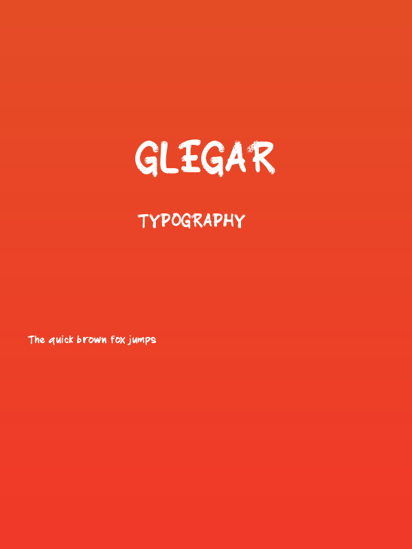 GLEGAR Poster