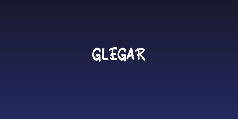 GLEGAR Social Header