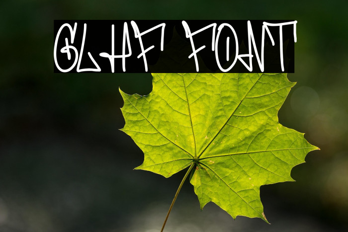 GLHF Font examples