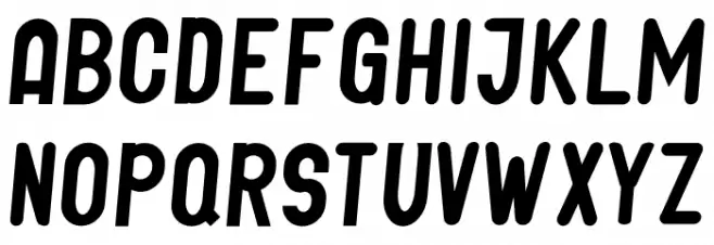 GLIFORD DEMO Italic خط أحرف كبيرة