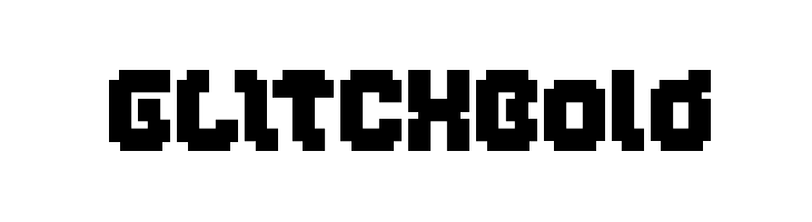 GLITCH Bold  Descarca Fonturi Gratis