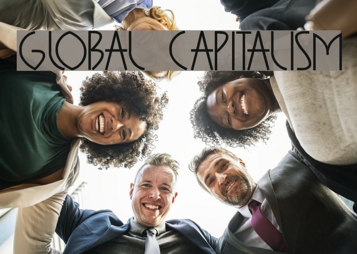 GLOBAL CAPITALISM Font examples