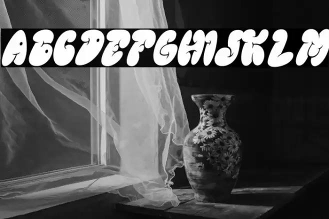 GLOREST SHUFLE Italic خط examples