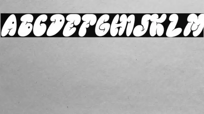 GLOREST SHUFLE Italic خط examples