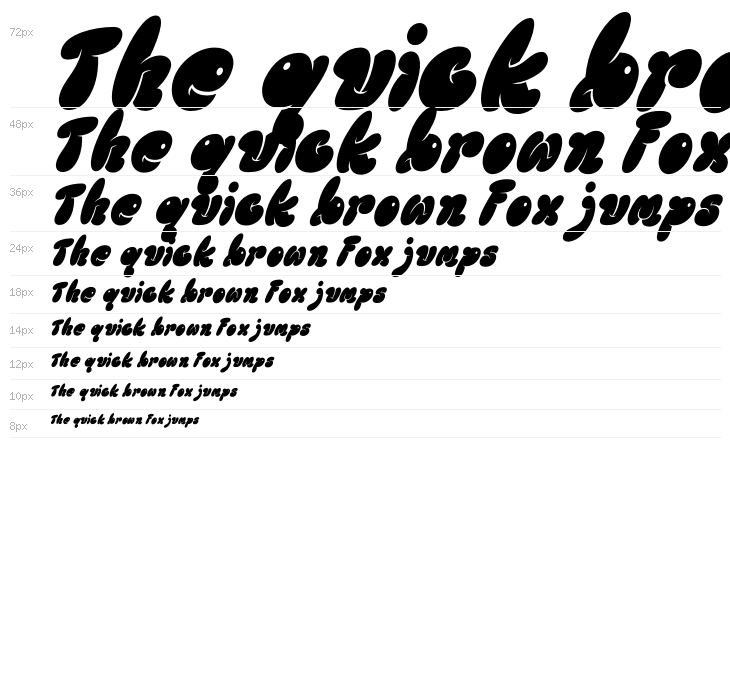 GLOREST SHUFLE Italic Waterfall