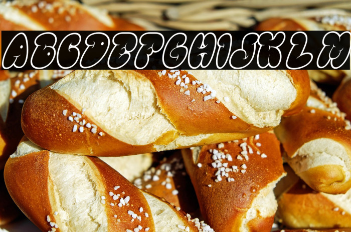 GLOREST SHUFLE OUTLINE Italic Example 1