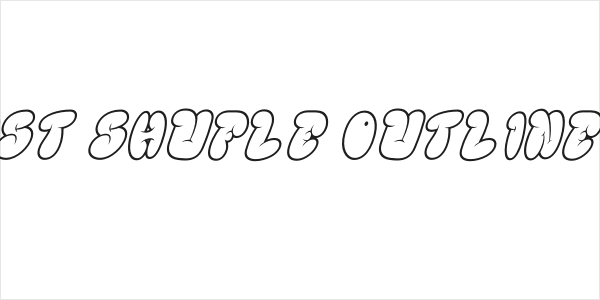 GLOREST SHUFLE OUTLINE Italic Logo