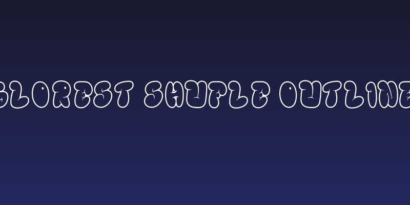 GLOREST SHUFLE OUTLINE Social Header
