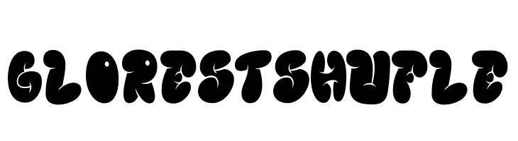 GLOREST SHUFLE  Скачать бесплатные шрифты