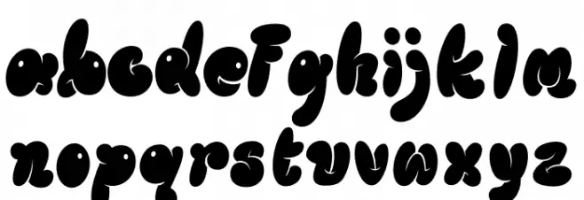 GLOREST SHUFLE Fuentes MINÚSCULAS