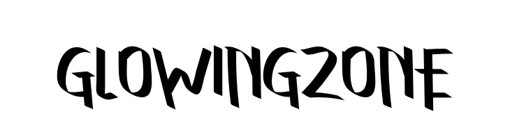 GLOWING  ZONE  font caratteri gratis