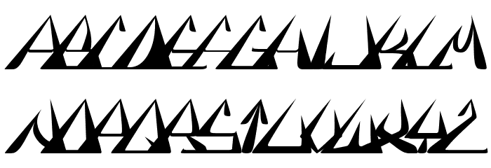 GlOrY BoLd iTaLiC Font LOWERCASE