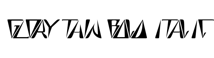 GlOrY ThIn BoLd iTaLiC  Frei Schriftart Herunterladen