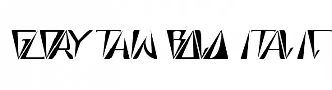 GlOrY ThIn BoLd iTaLiC  Frei Schriftart Herunterladen