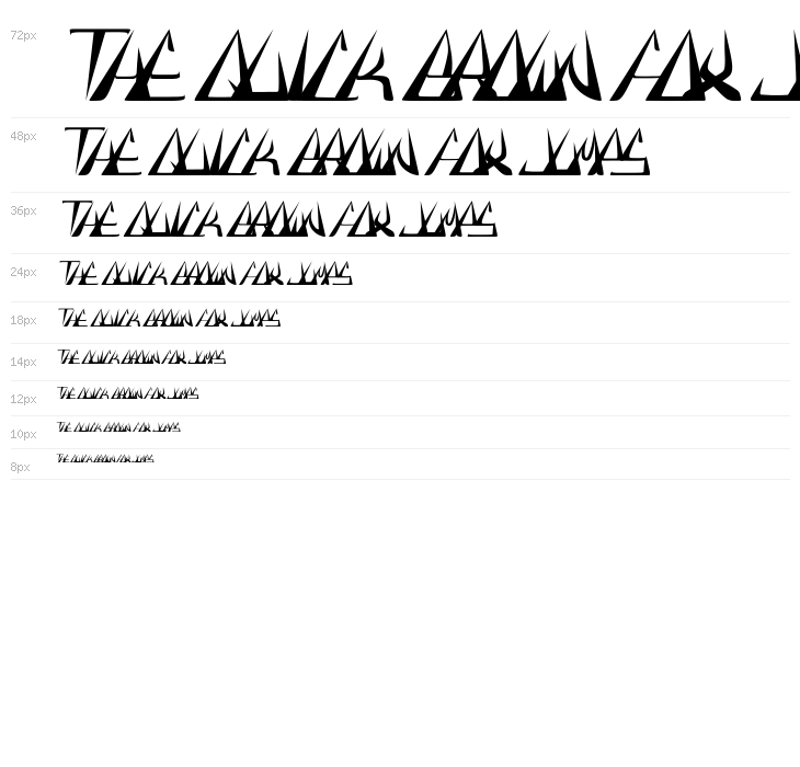 GlOrY ThIn BoLd iTaLiC Waterfall